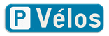 Panneau de stationnement - vélos