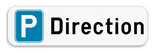 Panneau de stationnement - Direction