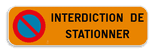 Panneau de stationnement - Stationnement interdit