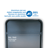 Basisbord SB250 vierkant