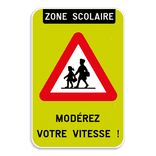 Panneau de signalisation - A23 - Modérez votre vitesse