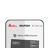 Panneau de sécurité de terrain avec 3 pictogrammes