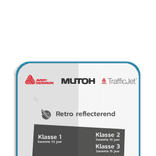 Informatiebord 11:3 reflecterend met je eigen opdruk