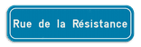 Plaque de rue 700x200mm - Personnalisable et résistante