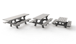 Picknicktafel XL - type Oslo - Bicolor