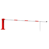 Barrière levante (SH2) - RAL3020 - verrouillable - avec ressort à gaz