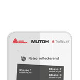 Informatiebord 500x200mm reflecterend met je eigen opdruk