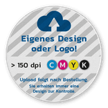 Hinweisschild Rund, reflektierend, mit eigenem Design