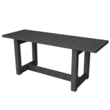 Buitentafel gerecycled kunststof - type London - Bicolor