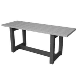 Buitentafel gerecycled kunststof - type London - Bicolor