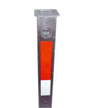 Versenkbarer Parkplatzpoller 70x70mm – Manuell bedient