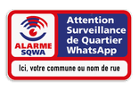 Panneau additionnel SQWA 2x1 - Texte personnalisé