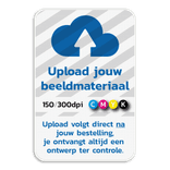 Informatiebord 2:3 reflecterend met je eigen opdruk
