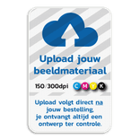 Informatiebord 700x900mm reflecterend met je eigen opdruk