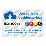 Informatiebord 3:2 reflecterend met je eigen opdruk