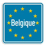 Panneau frontalier européen SB250
