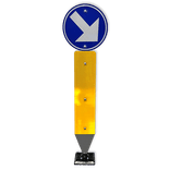Kickback - Verend verkeersbord D1d