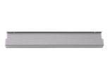 Montagestrip grijs RAL7042 300mm - 22mm diep - extra bevestigingspunt voor beugel