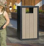Afvalbak Jupiter - inhoud 70 liter - gerecycled kunststof