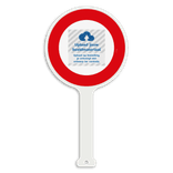 Brigadierbordje - C3 met je eigen logo