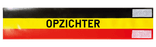 XL-Armband Gemachtigd Opzichter - Met jouw eigen tekst
