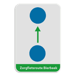 Informatiebord 2:3 reflecterend met je eigen opdruk
