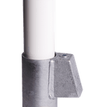 Poteau de guidage 60x1400mm anneaux réflexes