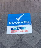 Vloersticker - Rookvrije Generatie
