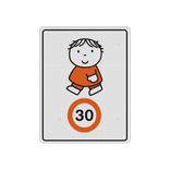 Sticker reflecterend - Dick Bruna snelheid - joep