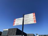 Verwijsbord kokerprofiel reflecterend + eigen opdruk