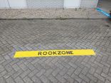 Marquage routier/peinture routière - texte personnalisé