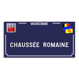 Plaque de rue - Waremme - Personnalisable
