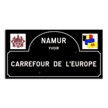 Plaque de rue - Durbuy - Personnalisable