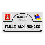 Plaque de rue - Durbuy - Personnalisable