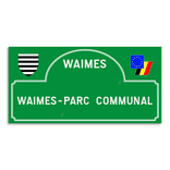 Personaliseerbaar Straatnaambord – Durbuy-stijl