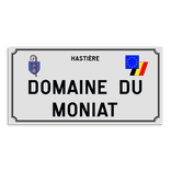 Plaque de rue - Liège - Personnalisable