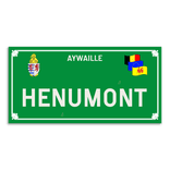 Plaque de rue - Liège - Personnalisable
