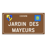 Plaque de rue - Liège - Personnalisable
