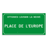 Plaque de rue - Ottignies-Louvain-La-Neuve - Personnalisable