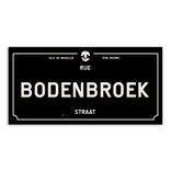 Personaliseerbaar Straatnaambord – Brussel-stijl