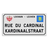 Personaliseerbaar Straatnaambord – Schaarbeek-stijl
