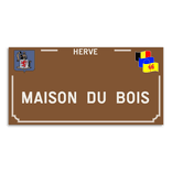 Plaque de rue - Waremme - Personnalisable