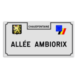Plaque de rue - Remicourt - Personnalisable