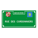 Plaque de rue - Remicourt - Personnalisable
