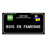 Personaliseerbaar Straatnaambord – Bilzen-stijl