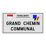 Plaque de rue - Bilzen - Personnalisable