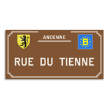 Plaque de rue - Bilzen - Personnalisable