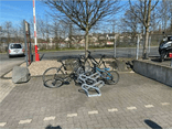 Fietsenrek staal - 10 fietsen - dubbelzijdig