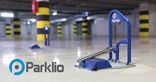 Barrière anti-stationnement Parklio Smart Solar automatique avec application