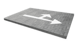 Marquage routier - flèches